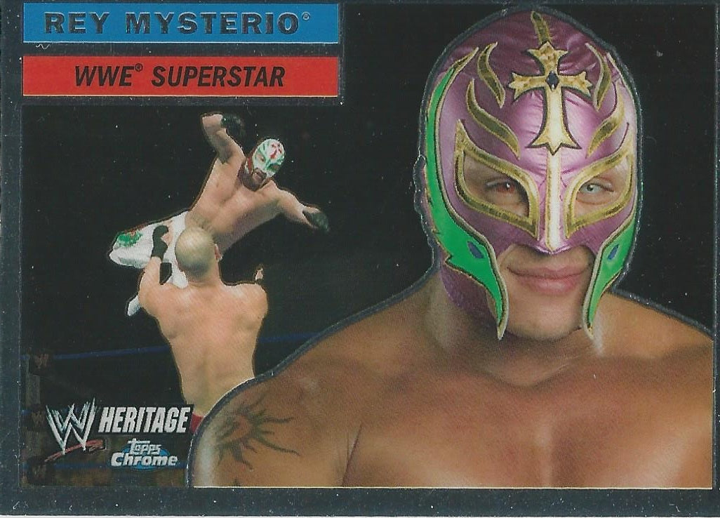 WWE Topps Chrome Heritage 2006 Rey Mysterio #48