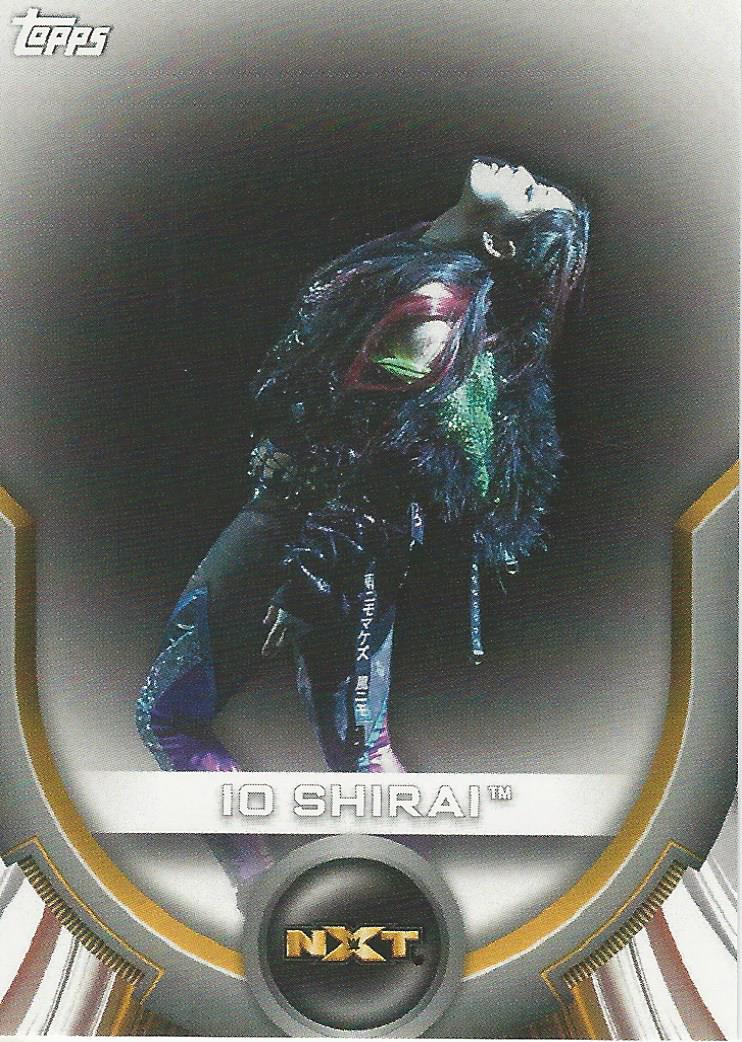 WWE Topps Women Division 2020 IO Shirai RC-19 trading card PW Catalog