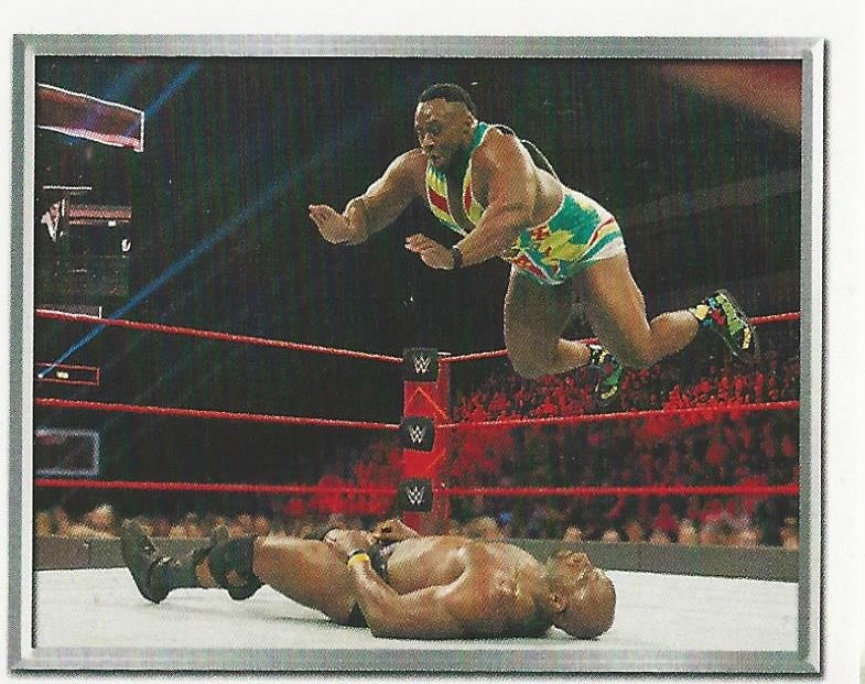 WWE Topps 2018 Stickers Big E #49
