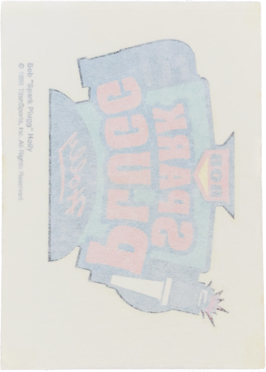 WWF Tattoos 1995 Bob Holly Spark Plugg Logo from Germany Pwcatalog