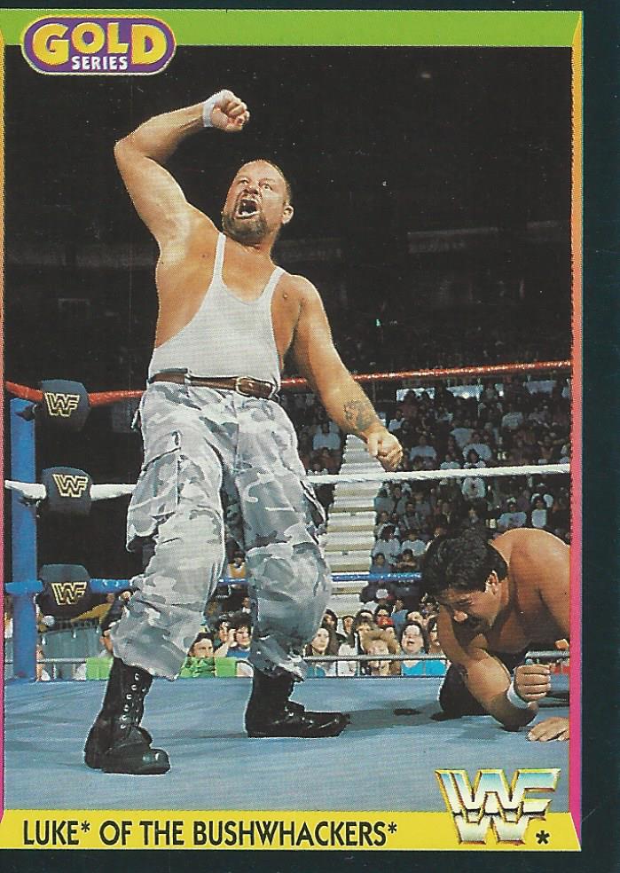 WWF Merlin Gold Series 1 1992 Bushwhackers #49