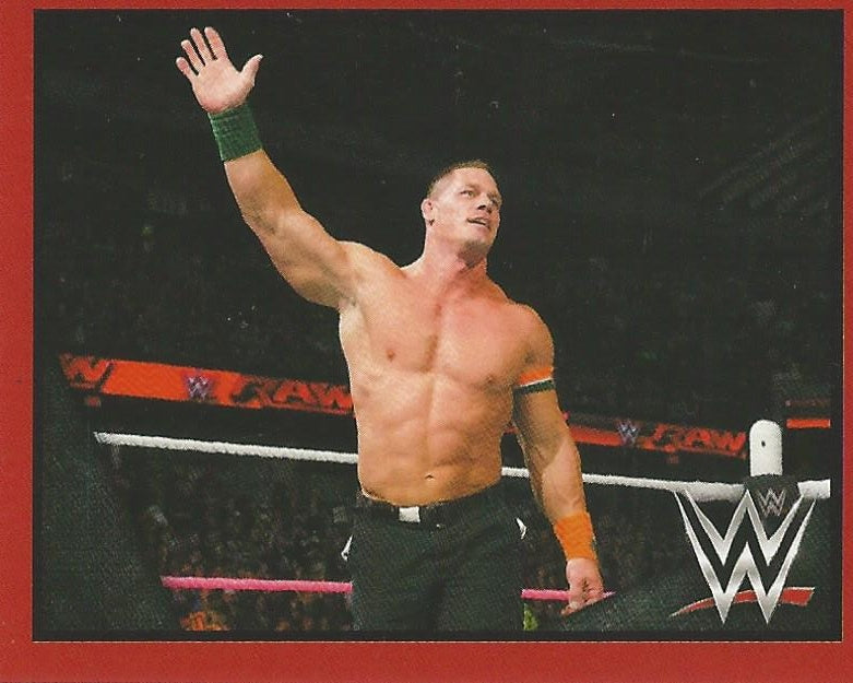 WWE Topps Then Now Forever 2016 Stickers John Cena #49