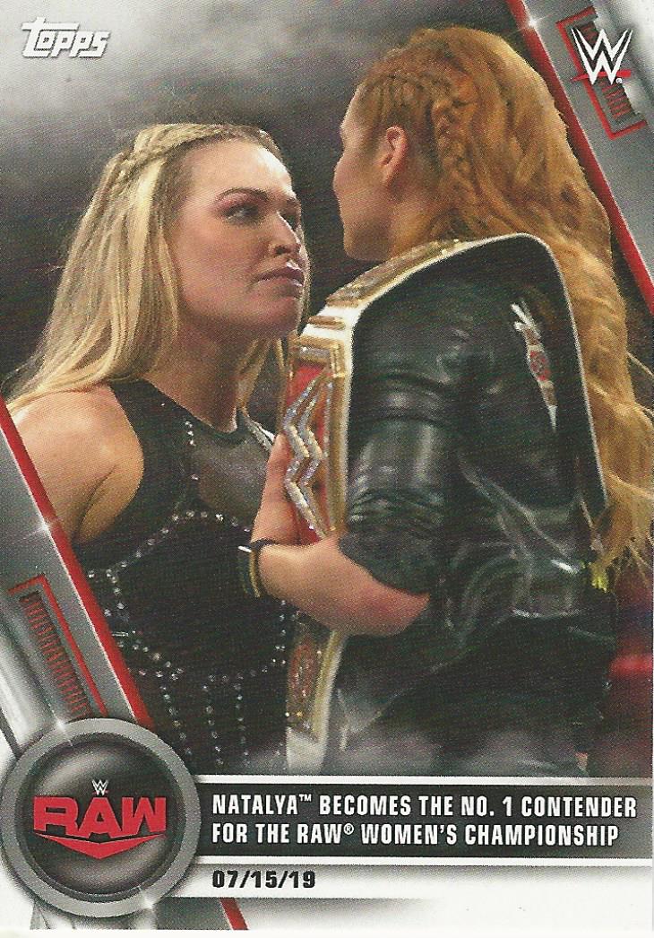 WWE Topps Women Division 2020 Natalya #49
