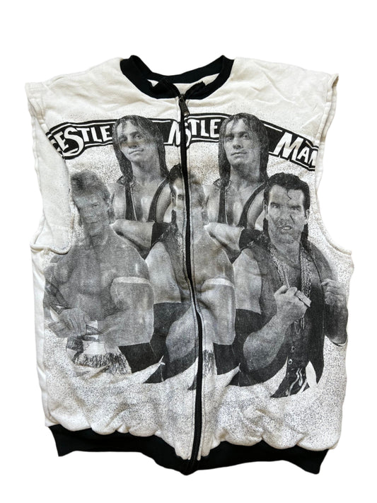 WWF Wrestlemania inside and out print vest 1994 Pwcatalog