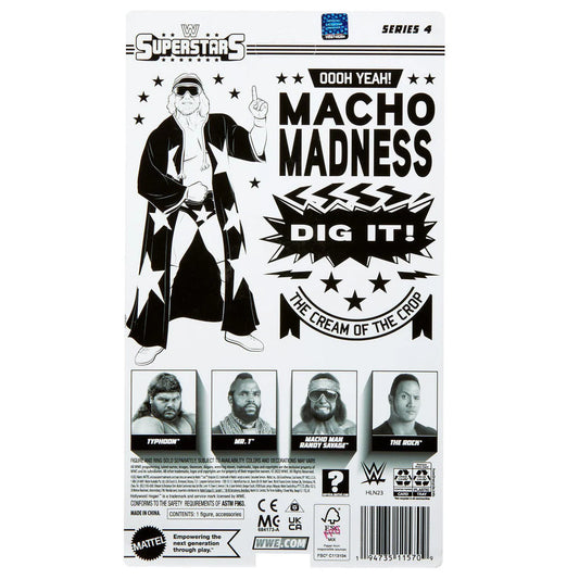 WWE Superstars Series 4 Macho Man Randy Savage PW Catalog