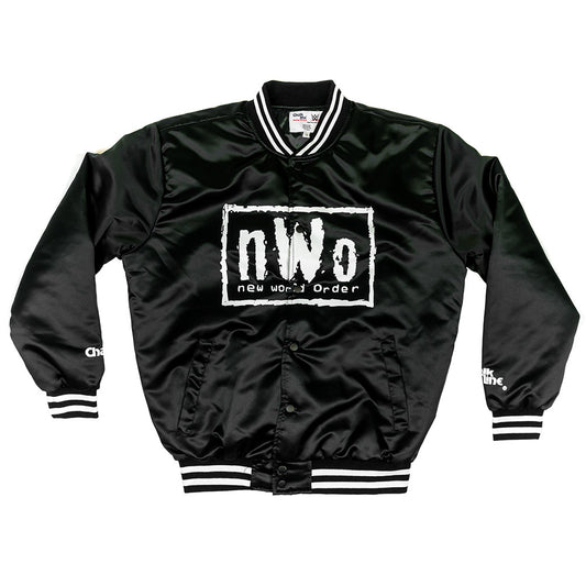 nWo Vintage Black/White Chalk Line Jacket