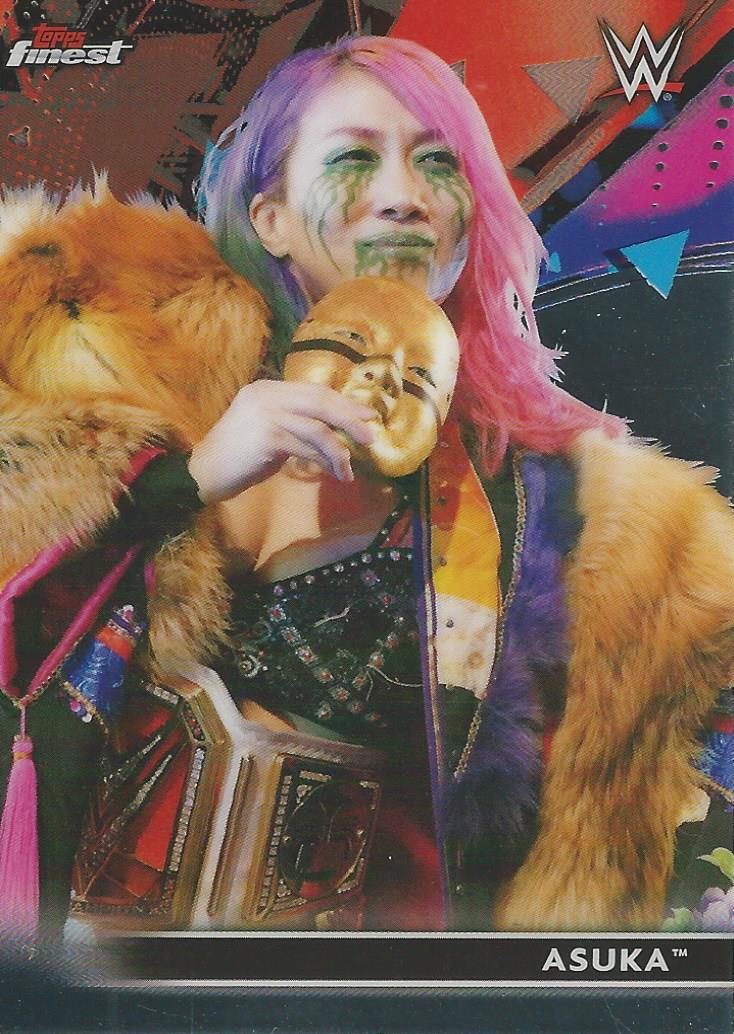 WWE Topps Finest 2021 Asuka #4