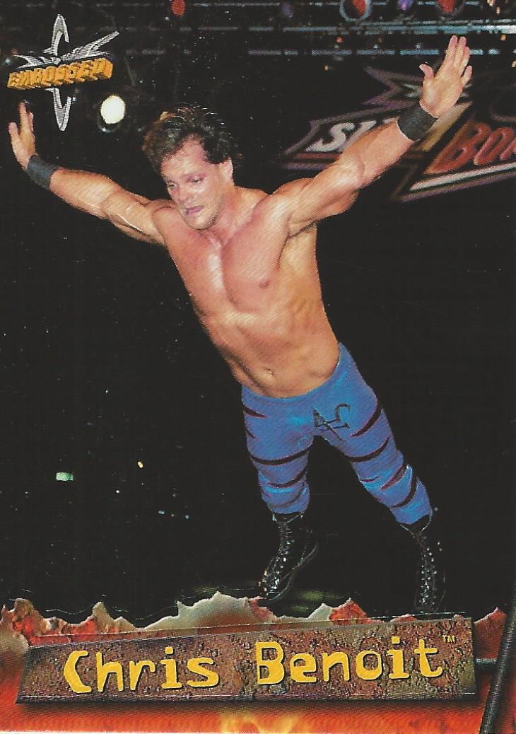 WCW Topps Embossed 1999 Chris Benoit #4