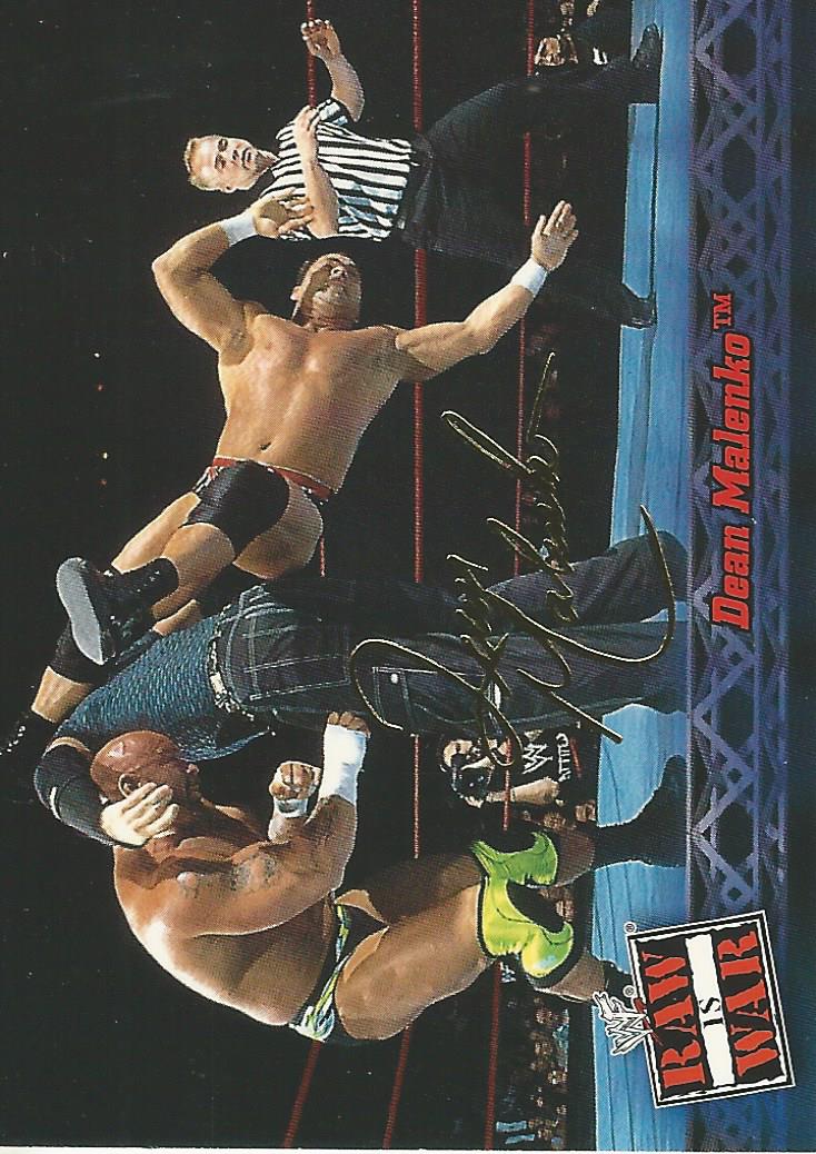 WWF Fleer Raw 2001 Dean Malenko #4