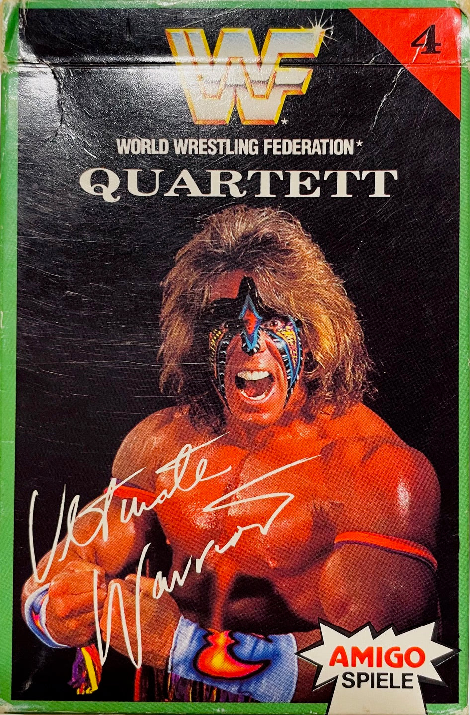 WWF Quartett Card Game 1992 Ultimate Warrior – PW Catalog