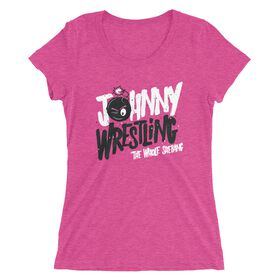Johnny Gargano "Johnny Wrestling" Women's Tri-Blend T-Shirt T-Shirt PW Catalog