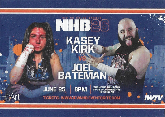 Kasey Kirk vs. Joel Bateman