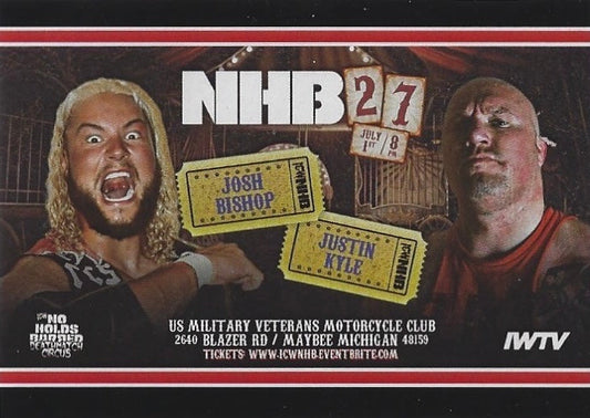NHB27 – Josh Bishop vs. Justin Kyle