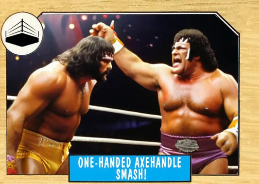 One-Handed Axehandle Smash!