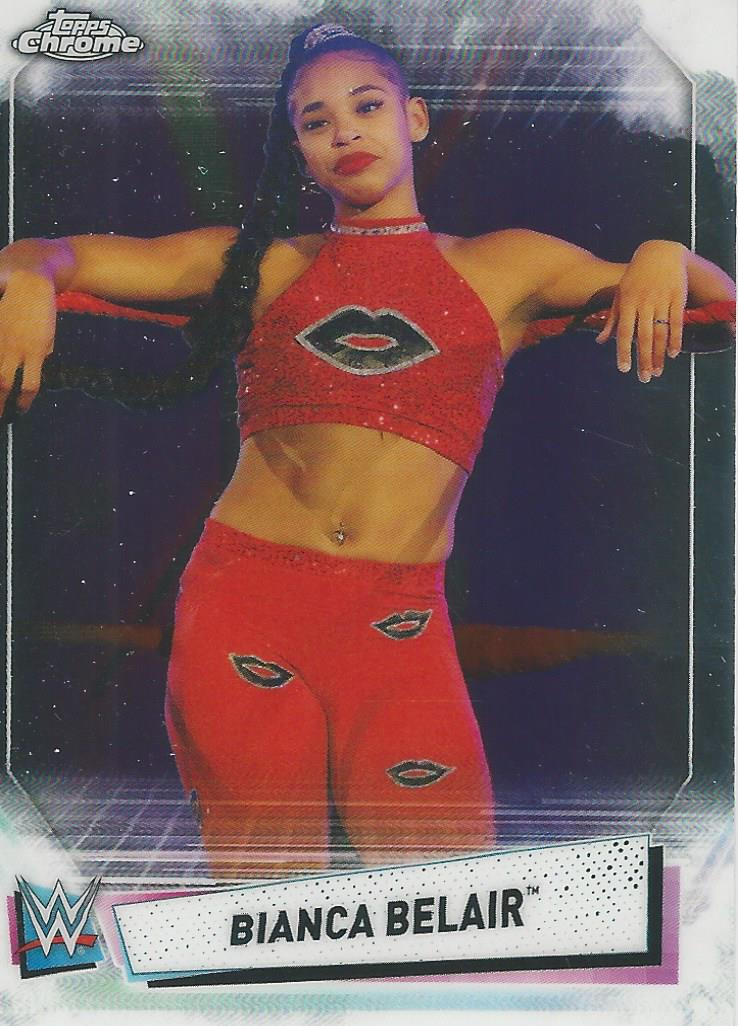 WWE Topps Chrome 2021 Bianca Belair #50