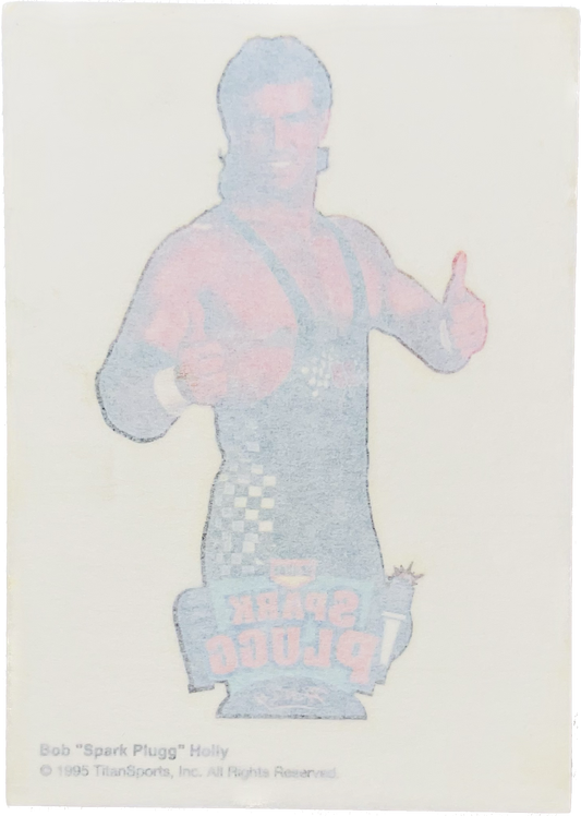 WWF Tattoos 1995 Bob Holly Spark Plugg from Germany Pwcatalog