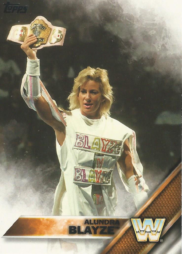 WWE Topps 2016 Alundra Blayze #50