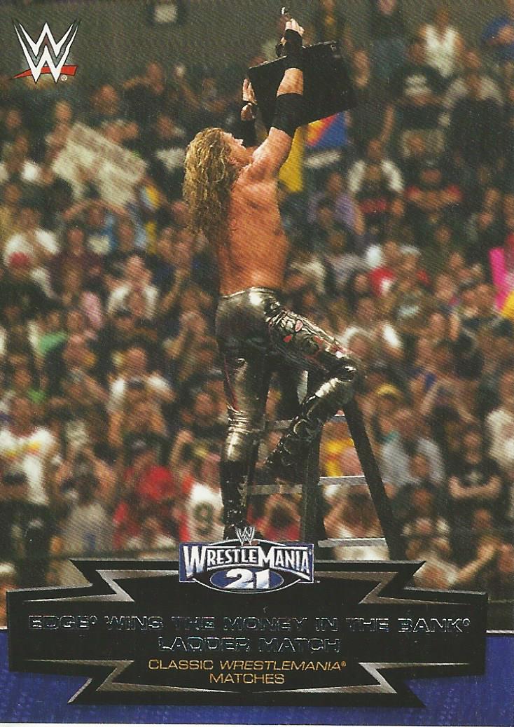 WWE Topps Road to Wrestlemania 2015 Edge 20 of 30 trading card PW Catalog