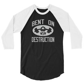 Mark Henry "Bent on Destruction" 3/4 Sleeve Raglan Shirt
