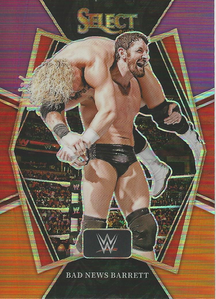 WWE Panini Select 2022 Orange/Purple/Silver Prizm Wade Barrett #134