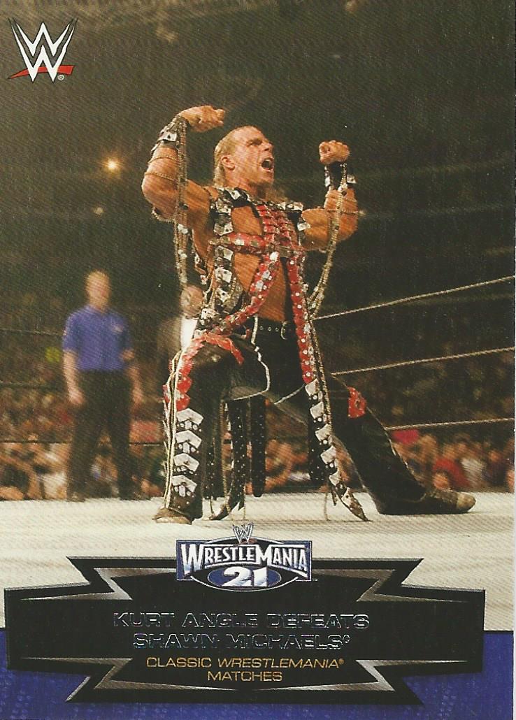WWE Topps Road to Wrestlemania 2015 Shawn Michaels 21 of 30 trading card PW Catalog