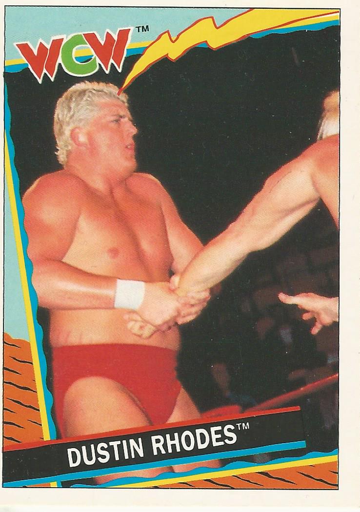 WCW Topps 1992 Dustin Rhodes #51