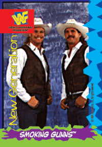 Billy Gunn WWF Ice Cream Cut-out & Card 1995 Good Humor PW Catalog