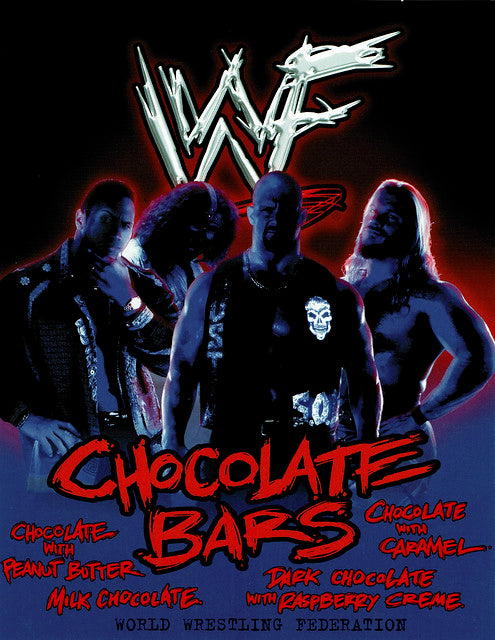 WWF Chocolate Bar 2000 Big Show PWcatalog