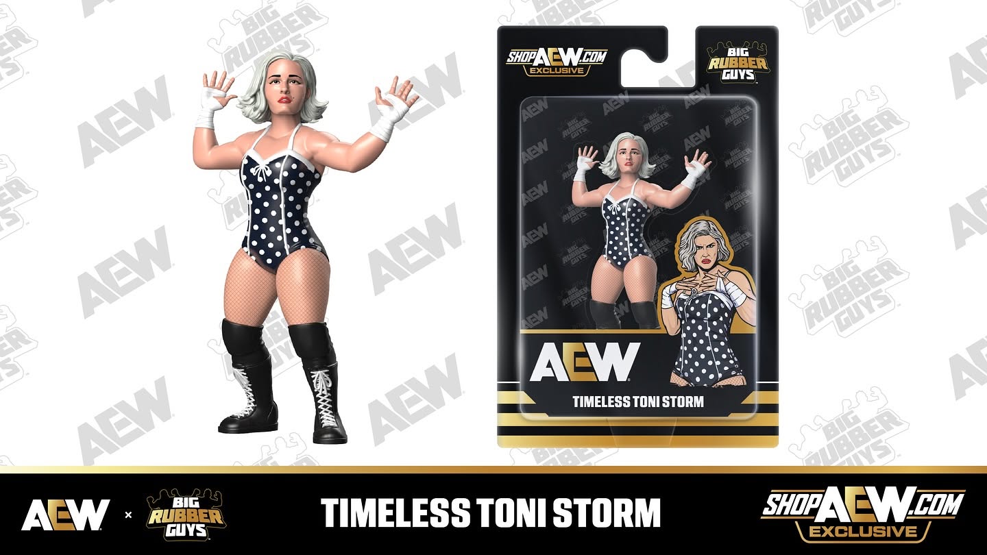 AEW Major Big Rubber Guys Timeless Toni Storm Series 1
