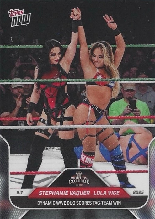 Stephanie Vaquer / Lola Vice Dynamic WWE DUO Scores Tag-Team Win