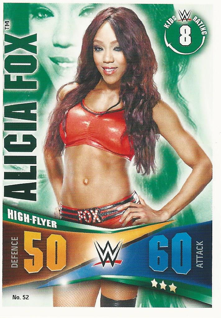 WWE Topps Slam Attax Rivals 2014 Alicia Fox #52