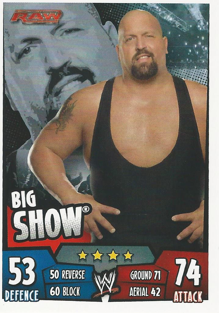 WWE Topps Slam Attax Rumble 2011 Big Show #52