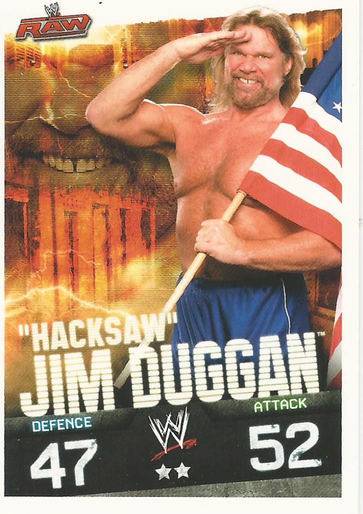WWE Topps Slam Attax Evolution 2010 Hacksaw Jim Duggan #52