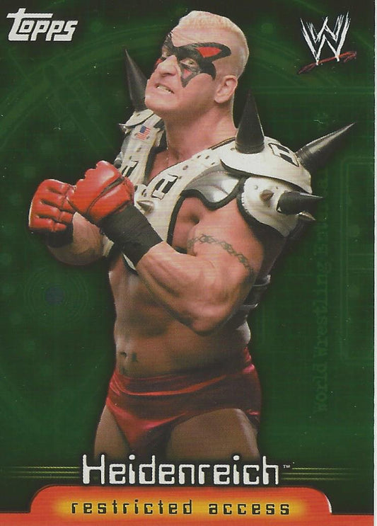 WWE Topps Insider 2006 Heidenreich #52