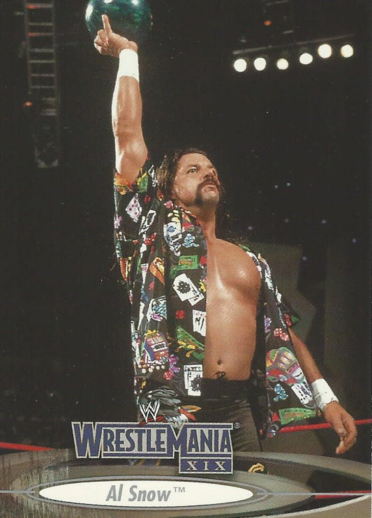 WWE Fleer Wrestlemania XIX 2003 Al Snow #52