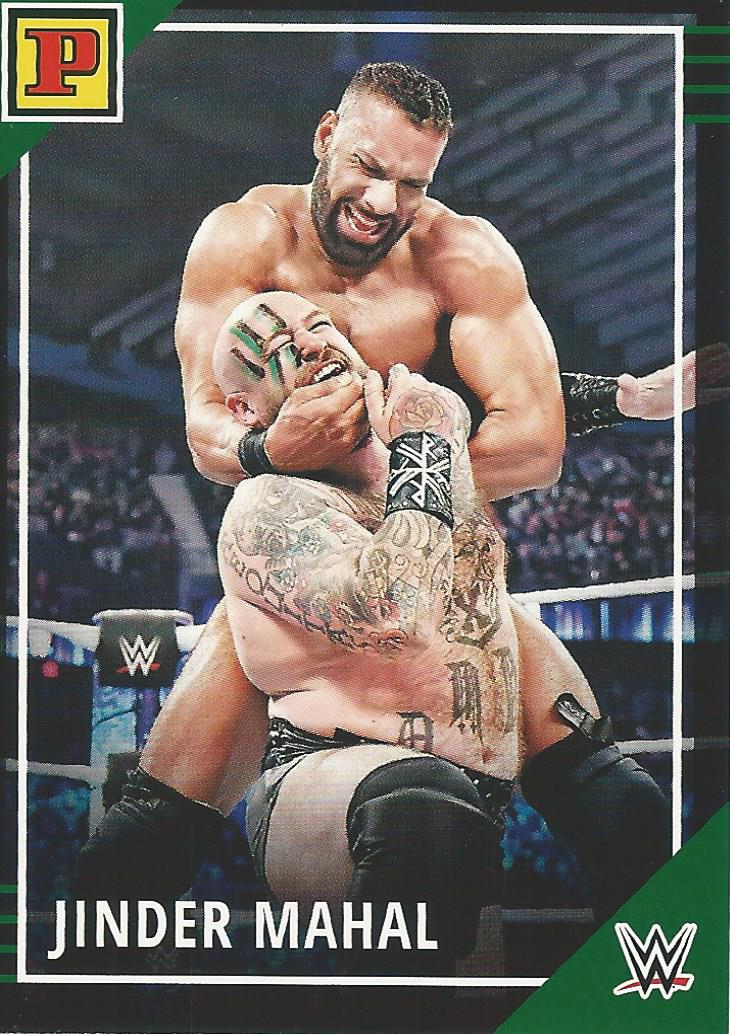 WWE Panini Debut Edition 2022 Jinder Mahal #31 Green