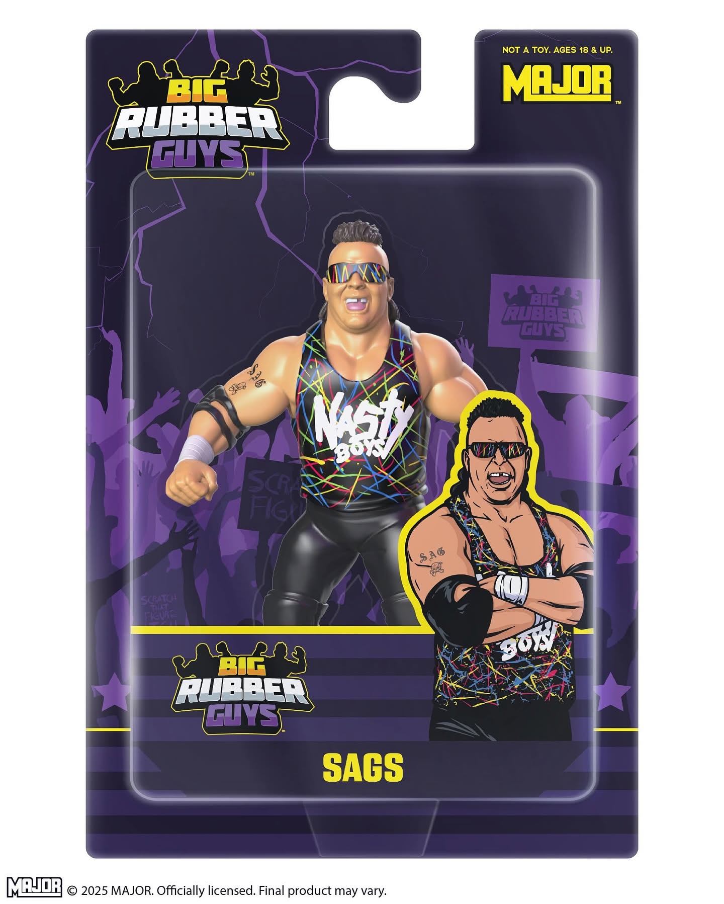 Big Rubber Guys Jerry Sags Series 15