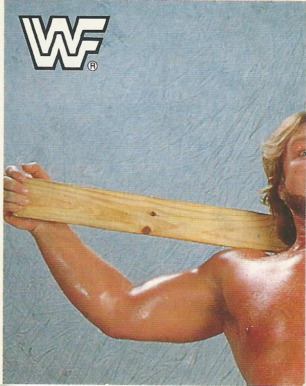WWF Merlin Sticker Collection 1990 Hacksaw Jim Duggan #53