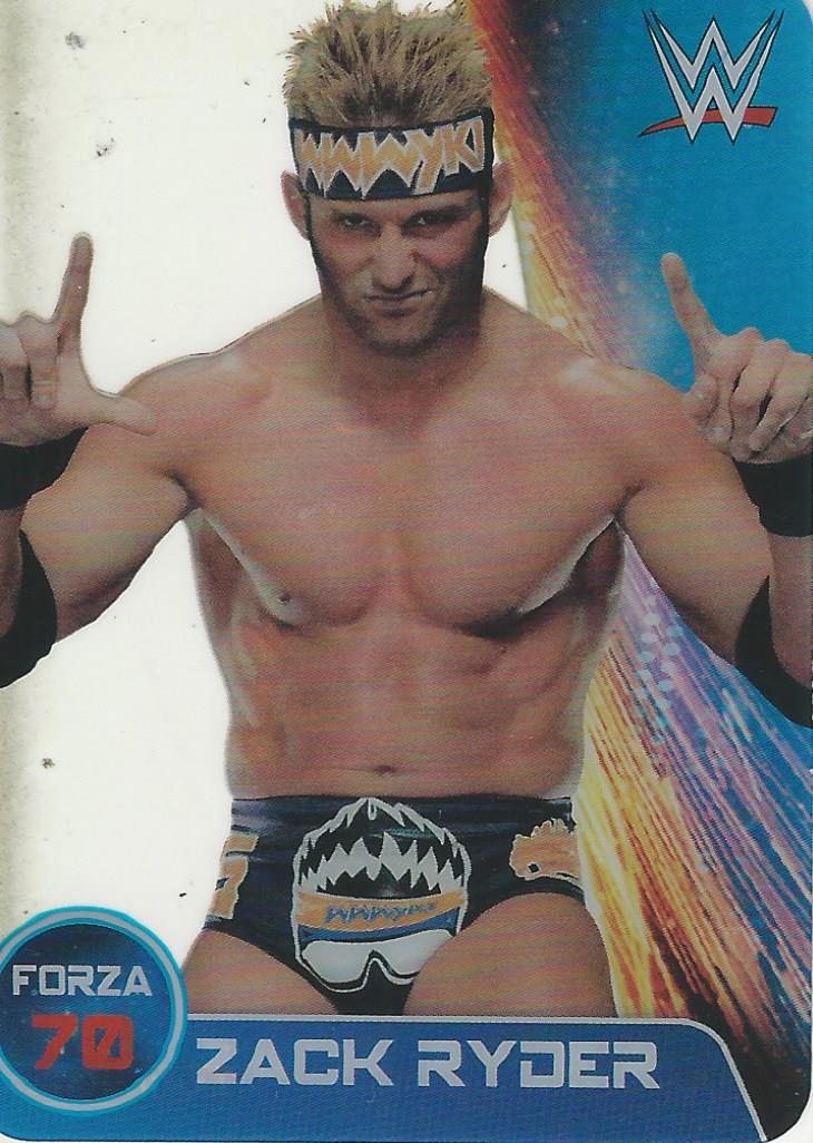 WWE Edibas Lamincards 2014 Zack Ryder #53