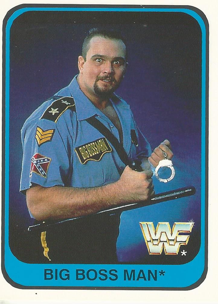 WWF Merlin 1991 Big Boss Man #53