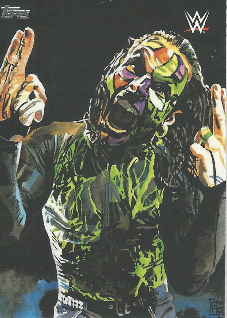WWE Topps Undisputed 2019 Jeff Hardy RS-2 trading card PW Catalog