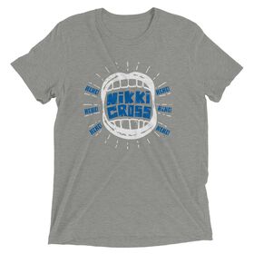 Nikki Cross "Hehe" Tri-Blend Unisex T-Shirt T-Shirt PW Catalog