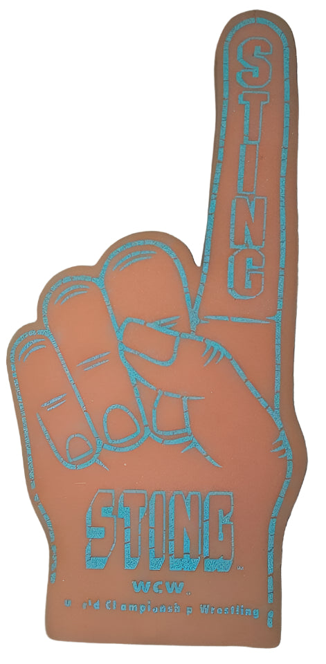 WCW Sting Foam Finger 1990 - image 5