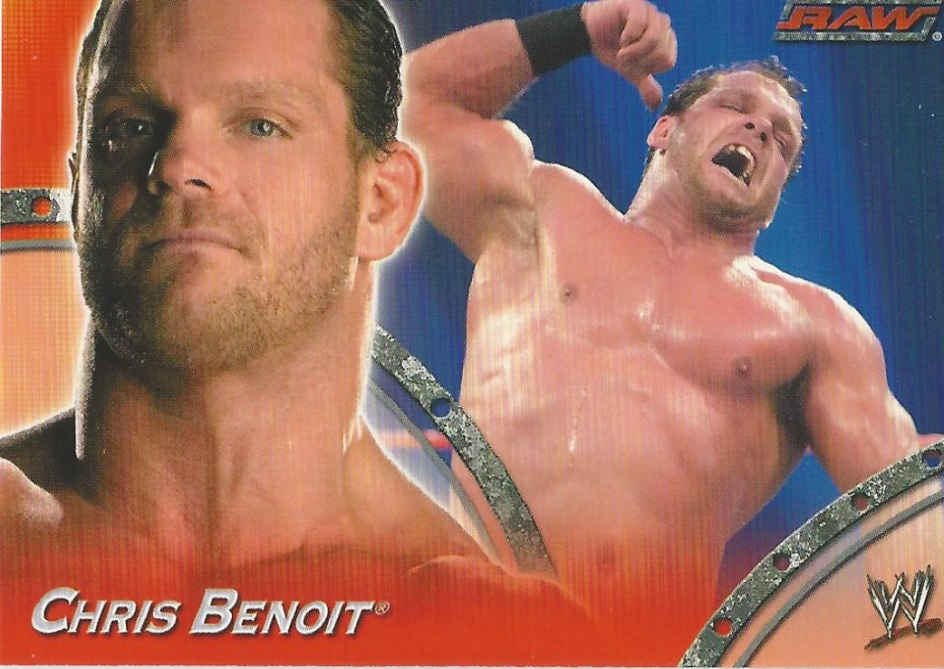 WWE Topps Apocalypse 2004 Chris Benoit P11