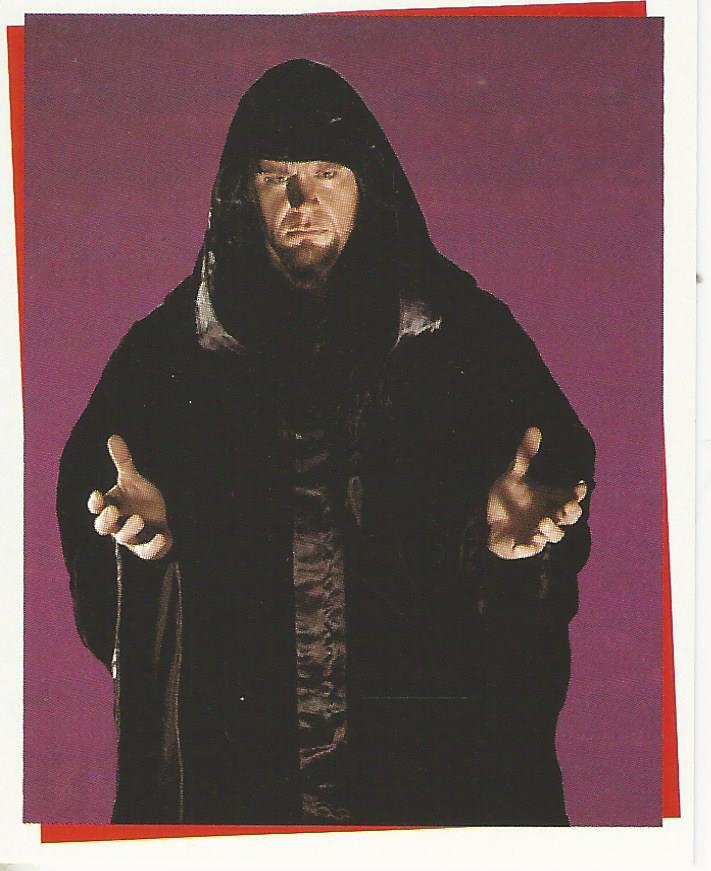 WWF Smackdown Stickers 2000 Undertaker #54