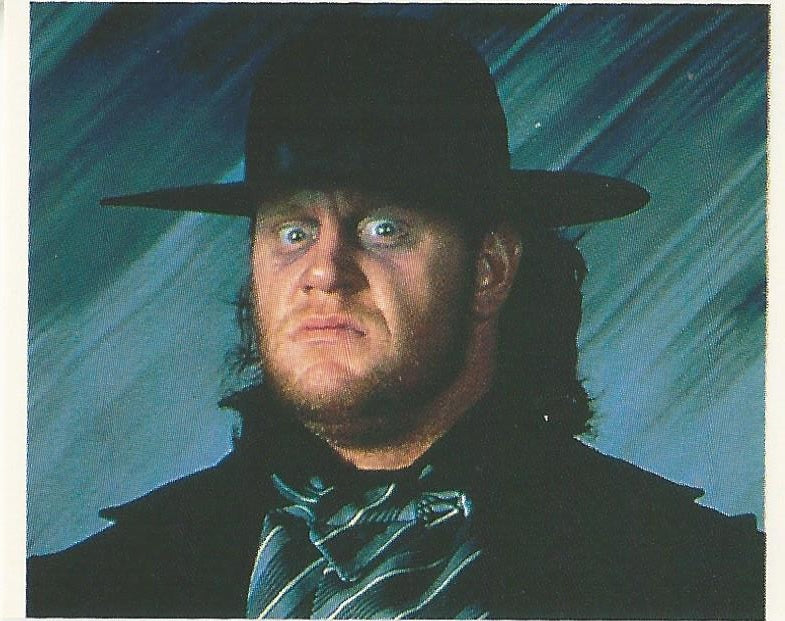 WWF Merlin Stickers 1991 Undertaker #54