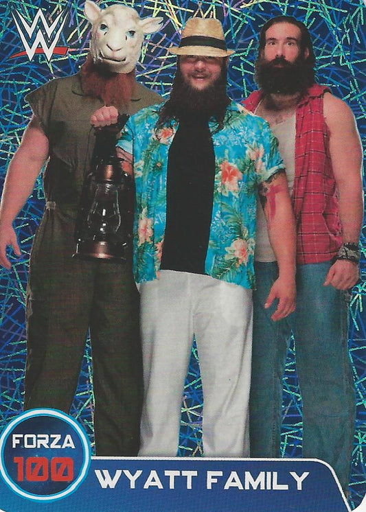 WWE Edibas Lamincards 2014 Bray Wyatt Luke Harper and Erick Rowan #54