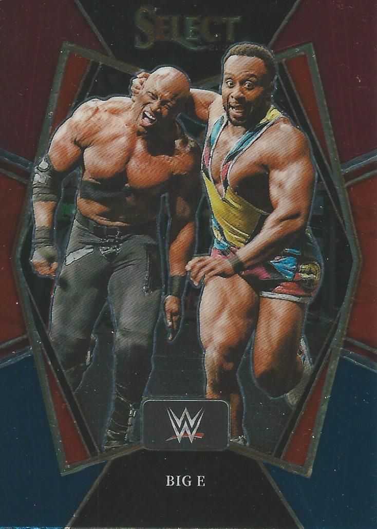WWE Panini Select 2022 Red/Silver/Blue Big E #109