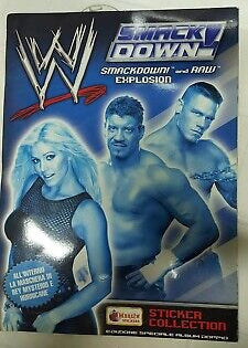 WWE Smackdown Stickers Album 2004 Stickers Album PW Catalog