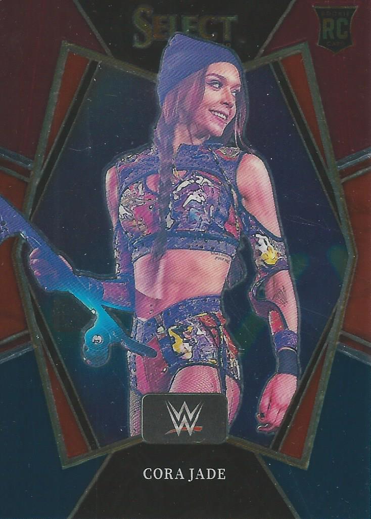WWE Panini Select 2022 Red/Silver/Blue Cora Jade #121